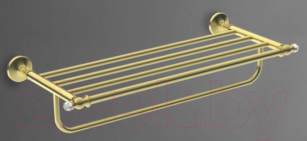 Изображение товара Полка для ванной Art&Max Antic Crystal AM-E-2622SJ-Do (золото)