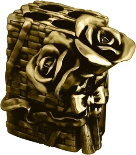 Изображение товара Стакан для зубной щетки Art&Max Rose AM-B-0091B-Do (золото)