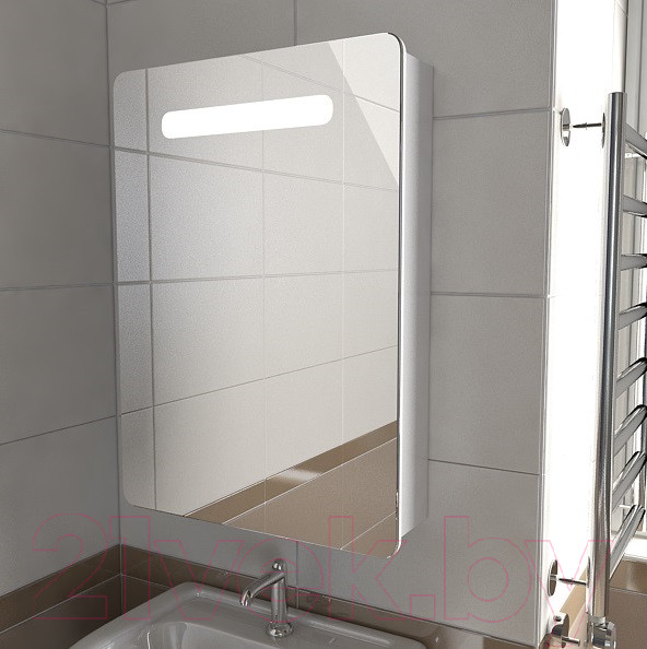 Изображение товара Шкаф с зеркалом для ванной Emmy Донна 50 L