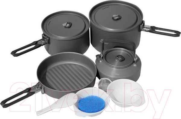 Изображение товара Походный набор Fire-Maple Feast 4 (черный)
