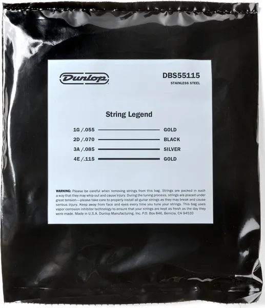 Изображение товара Струны для бас-гитары Dunlop Manufacturing DBS55115