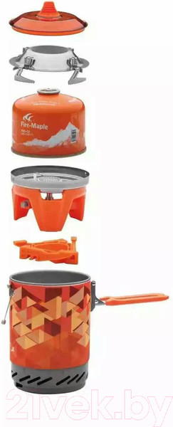 Изображение товара Система приготовления пищи Fire-Maple Star X2 (оранжевый)