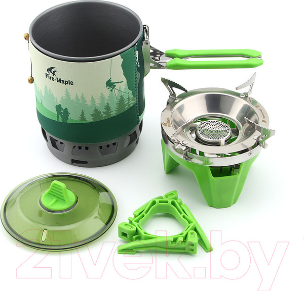 Изображение товара Система приготовления пищи Fire-Maple Star X3 (зеленый)