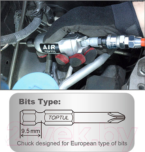 Изображение товара Пневмошуруповерт Toptul KSAU0808