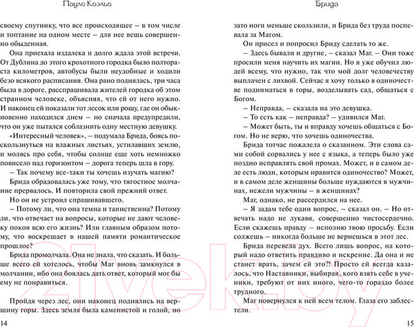 Изображение товара Книга АСТ Брида / 9785171140328 (Коэльо П.)