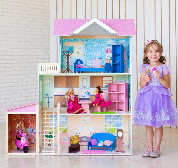 Изображение товара Кукольный домик Paremo Розали Гранд / PD318-11