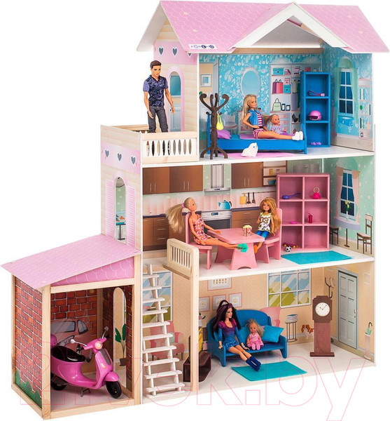 Изображение товара Кукольный домик Paremo Розали Гранд / PD318-11