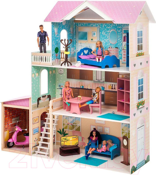 Изображение товара Кукольный домик Paremo Розали Гранд / PD318-11