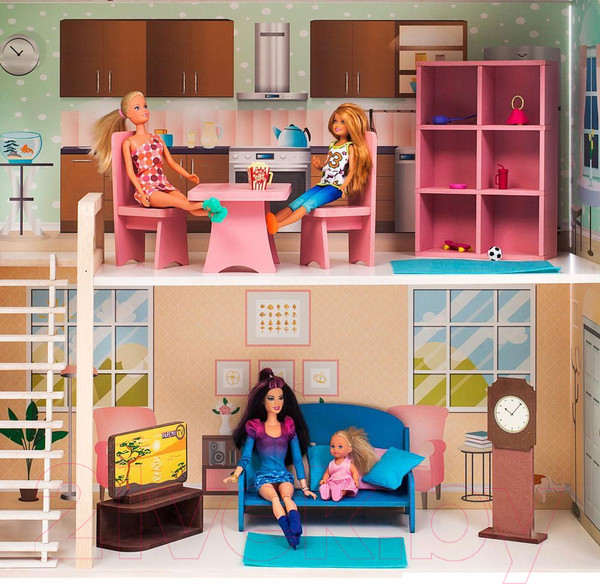 Изображение товара Кукольный домик Paremo Розали Гранд / PD318-11