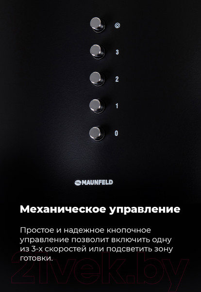 Изображение товара Вытяжка коробчатая Maunfeld Lee Side (С) 39 (черный)