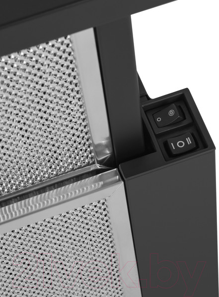 Изображение товара Вытяжка телескопическая Maunfeld VS Light Glass 60 (черный/черное стекло)