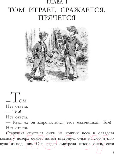 Изображение товара Книга АСТ Приключения Тома Сойера / 9785171094133 (Твен М.)