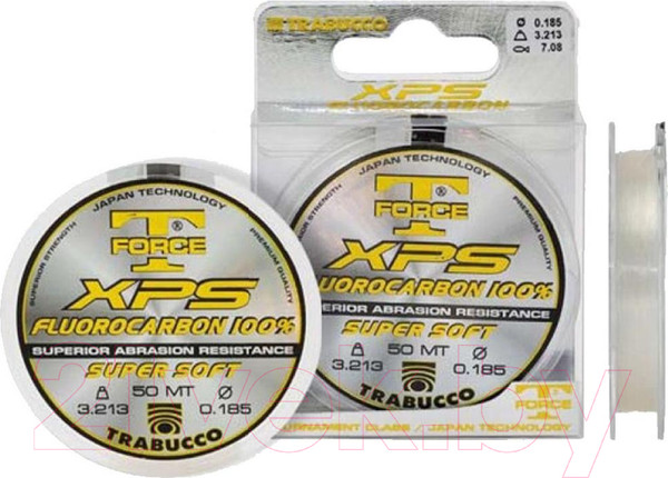 Изображение товара Леска флюорокарбоновая Trabucco T-Force Fluorocarbon 0.12мм 25м / 053-59-120