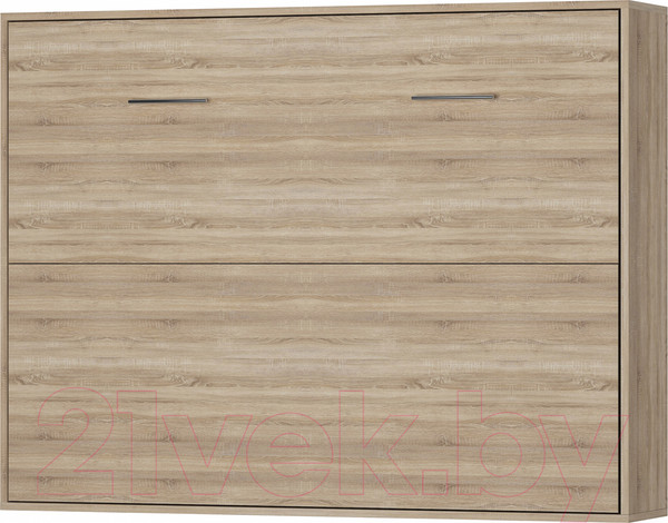 Изображение товара Шкаф-кровать трансформер Макс Стайл Wave 36мм 160x200 (дуб бардолино натуральный Н1145 ST10)