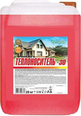 Изображение товара Теплоноситель для систем отопления EcoTherm -30С / 430206165 (20кг)