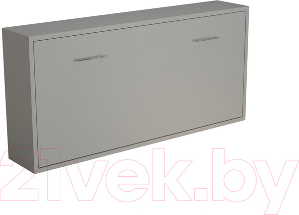 Изображение товара Шкаф-кровать трансформер Макс Стайл Wave 36мм 90x200 (светло-серый U708 ST9)