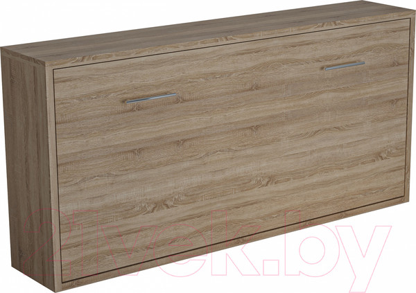 Изображение товара Шкаф-кровать трансформер Макс Стайл Wave 36мм 90x200 (дуб бардолино натуральный Н1145 ST10)