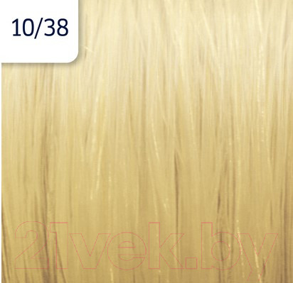 Изображение товара Крем-краска для волос Wella Professionals Illumina Color 10/38 (60мл)