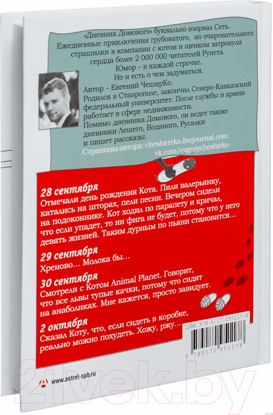 Изображение товара Книга АСТ Дневник домового (ЧеширКо Е.)
