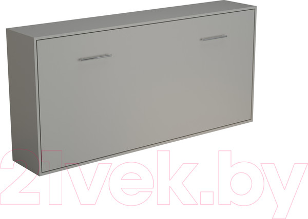 Изображение товара Шкаф-кровать трансформер Макс Стайл Wave 18мм 90x200 (светло-серый U708 ST9)