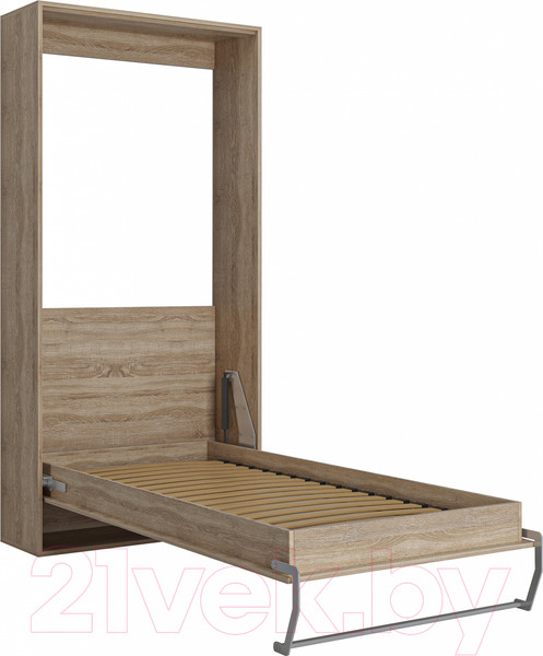 Изображение товара Шкаф-кровать трансформер Макс Стайл Smart 18мм 90x200 (дуб бардолино натуральный Н1145 ST10)