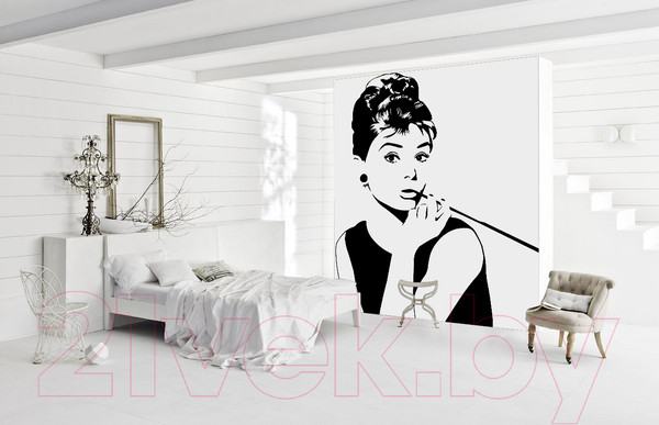 Изображение товара Фотообои листовые Citydecor Хепберн (200x254)