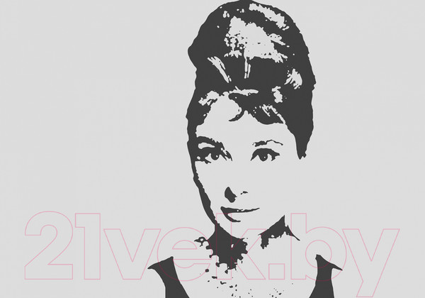 Изображение товара Фотообои листовые Citydecor Хепберн 1 (200x140)