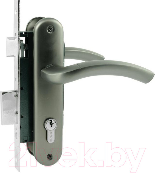 Изображение товара Замок врезной Нора-М N23-70 Л (графитовый)