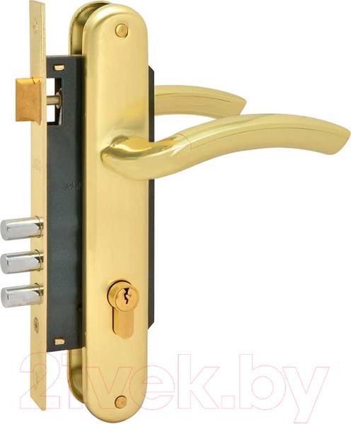 Изображение товара Замок врезной Нора-М N23-85 М (золото)