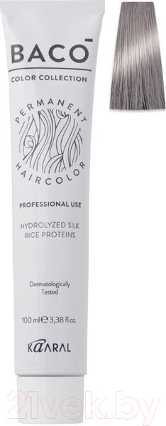 Изображение товара Крем-краска для волос Kaaral Baco 9.25 (очень светлый блондин фиолетово-махагоновый)
