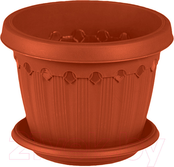 Изображение товара Вазон Эльфпласт Флавия EP063 (15л, терракот)