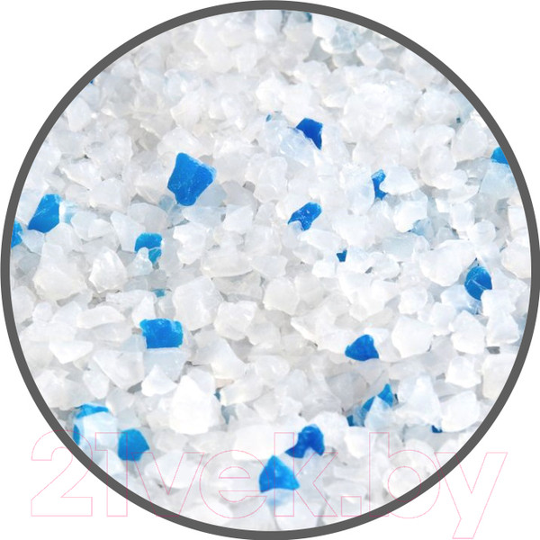 Изображение товара Наполнитель для туалета Silitter Crystal без запаха (5л/2.1кг)