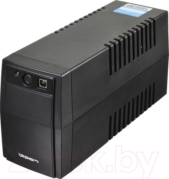 Изображение товара ИБП IPPON Back Basic 650 Euro (черный)