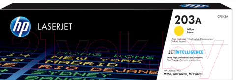 Изображение товара Картридж HP CF542A (желтый)