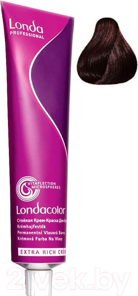 Изображение товара Крем-краска для волос Londa Professional Londacolor Стойкая Permanent 5/37