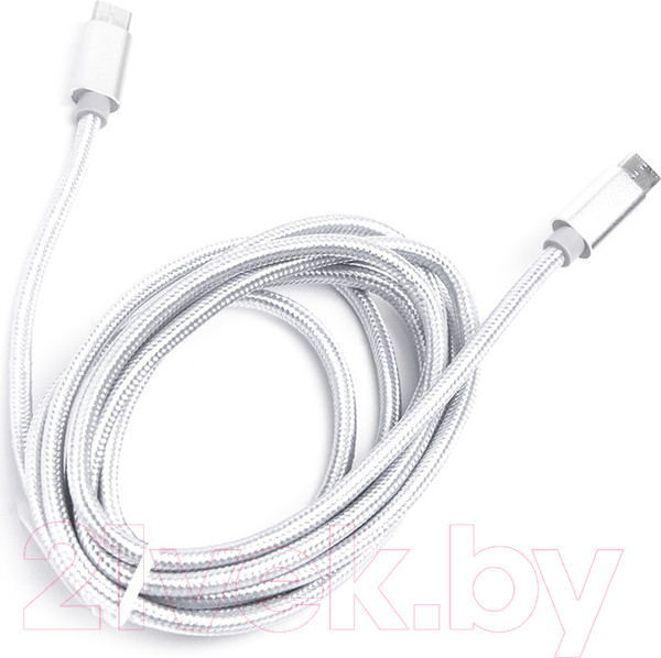 Изображение товара Кабель Atom USB Type-C 3.1 - USB Type-C 3.1 (1м, серебристый)