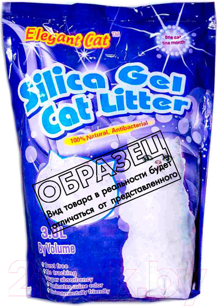 Изображение товара Наполнитель для туалета Elegant Cat Без запаха (50л/20кг)