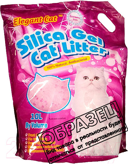 Изображение товара Наполнитель для туалета Elegant Cat Лаванда (50л/20кг)