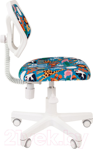 Изображение товара Кресло детское Chairman Kids 106 (белый пластик/зоопарк)