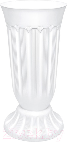 Изображение товара Ваза садовая Эльфпласт Флавия EP285 (12л, белый)