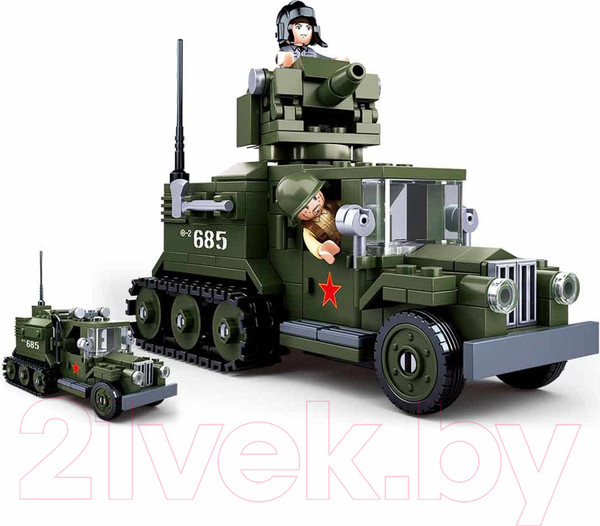 Изображение товара Конструктор Sluban Военная машина / M38-B0685 (243эл)