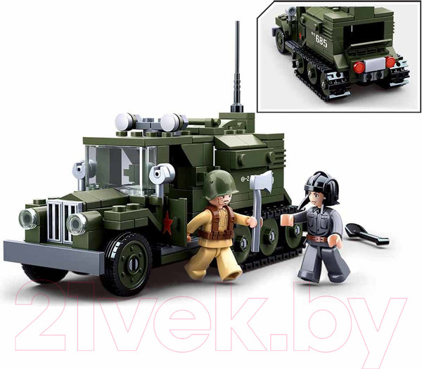Изображение товара Конструктор Sluban Военная машина / M38-B0685 (243эл)