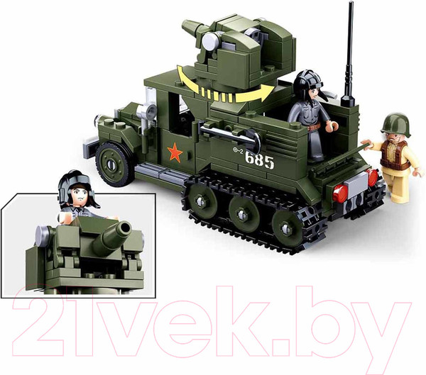 Изображение товара Конструктор Sluban Военная машина / M38-B0685 (243эл)