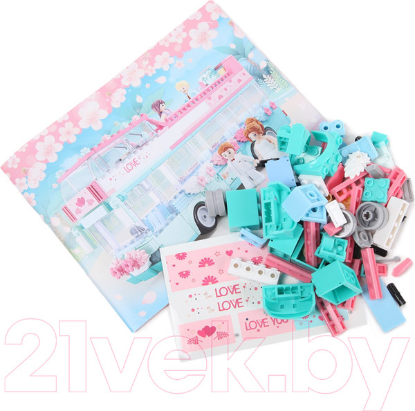 Изображение товара Конструктор Sluban Автобус с фигурками / M38-B0769 (379эл)