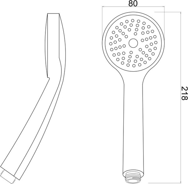 Изображение товара Лейка ручного душа РМС LE05