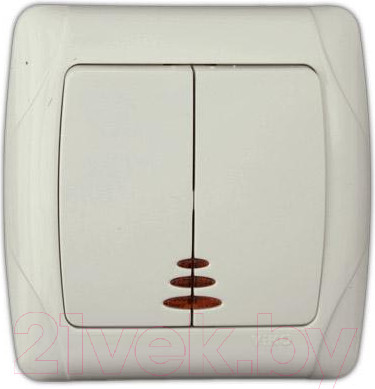 Изображение товара Выключатель Viko Carmen / 90562050 (кремовый)