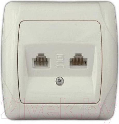 Изображение товара Розетка Viko Carmen / 90562035 (кремовый)