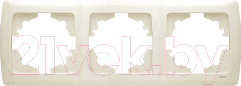 Изображение товара Рамка для выключателей и розеток Viko Carmen / 90572103 (кремовый)