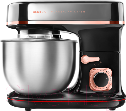 Изображение товара Миксер стационарный Centek CT-1139 (черный/хром)