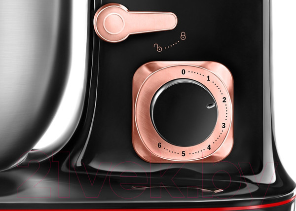 Изображение товара Миксер стационарный Centek CT-1139 (черный/хром)